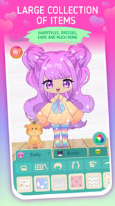 Chibi Dress Up Games for Girls APK screenshot 1