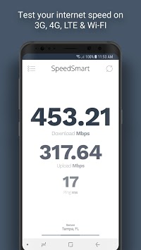SpeedSmart Speed Test APK screenshot 1