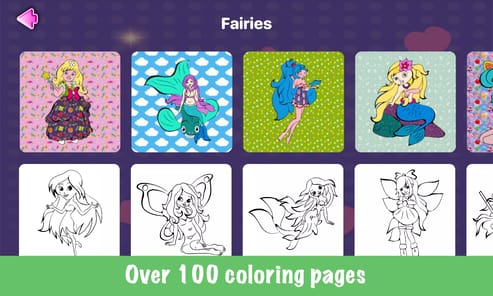 Coloring Books for Girl APK screenshot 1