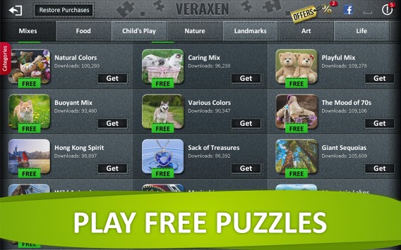 Jigsaw Puzzle Collection HD - puzzles for adults APK screenshot 1