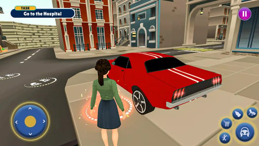 Twins Mother Simulator Game 3D APK screenshot 1