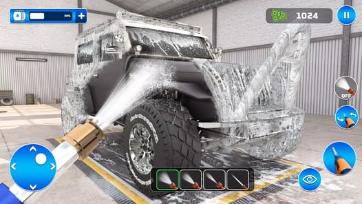 Power Wash - Car Wash Games 3D APK screenshot 1