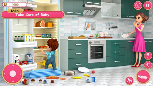 The Mother Sim Life Mom Games APK screenshot 1