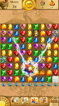 Clash of Diamonds - Match 3 Jewel Games APK screenshot 1