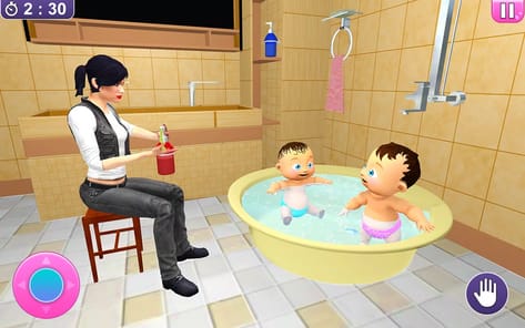 Real Twins Baby Simulator 3D APK screenshot 1
