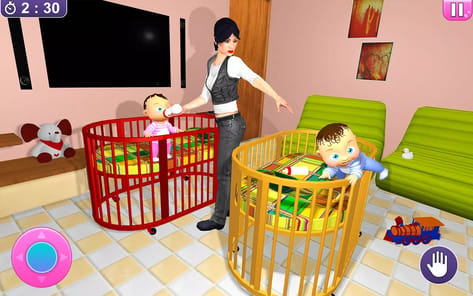Real Twins Baby Simulator 3D APK screenshot 1