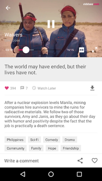 Viddsee APK screenshot 1
