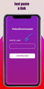 SSS Video Downloader APK screenshot 1