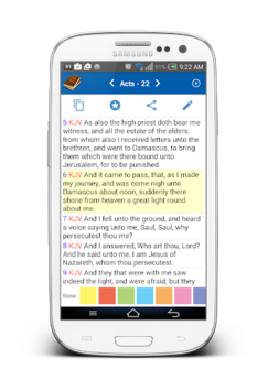 Holy Bible (Multi Version) APK screenshot 1