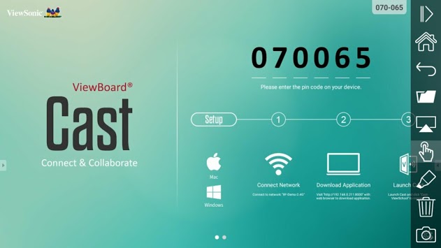 ViewSonic® vCastSender APK screenshot 1
