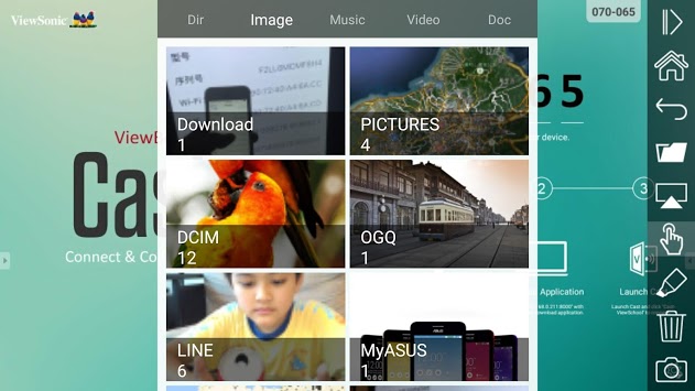 ViewSonic® vCastSender APK screenshot 1