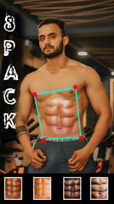 Man Abs Maker - Six Pack Photo APK screenshot 1