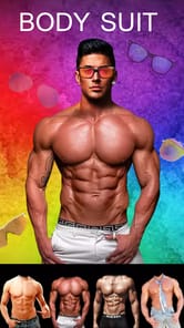 Man Abs Maker - Six Pack Photo APK screenshot 1