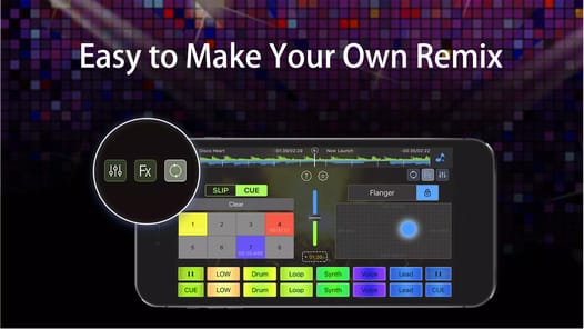 DJ Mixer - Remix Music Studio APK screenshot 1