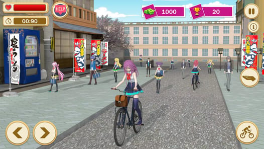 High School Girl Life Sim 3D APK screenshot 1