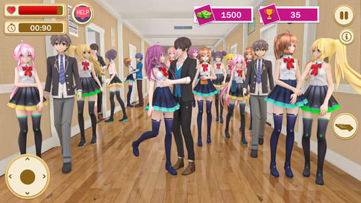 High School Girl Life Sim 3D APK screenshot 1