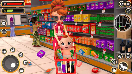 The Mother Simulator Mom Games APK screenshot 1