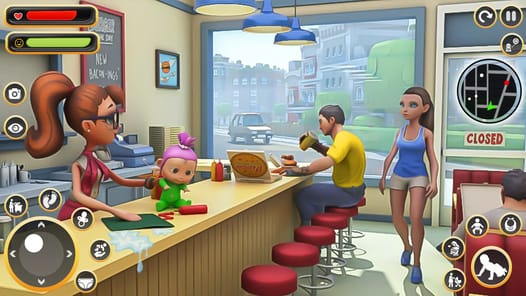 The Mother Simulator Mom Games APK screenshot 1