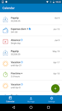 Visma Employee APK screenshot 1