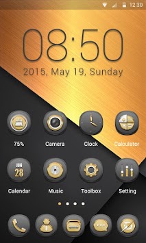 Glory V Launcher Theme APK screenshot 1
