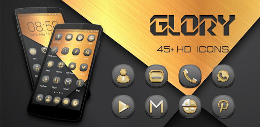 install Glory V Launcher Theme on PC