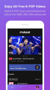 Mubeat - KPOP Video App for Global Fans APK screenshot 1