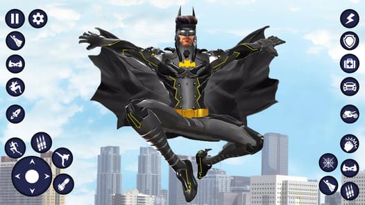 Flying Bat Robot Car Transform APK screenshot 1