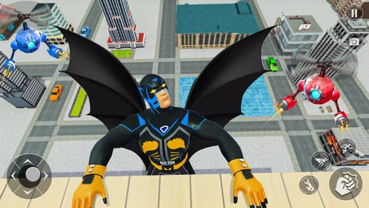 Flying Bat Robot Car Transform APK screenshot 1