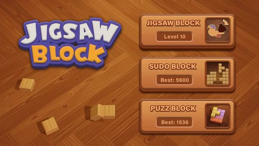 Jigsaw Wood Block Puzzle APK screenshot 1