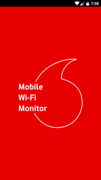 Vodafone Mobile Wi-Fi Monitor APK screenshot 1 Vodafone Mobile Wi-Fi Monitor APK screenshot 1