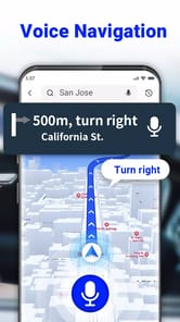 GPS Voice Navigation APK screenshot 1
