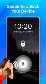 Voice Lock Screen APK screenshot 1