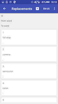 Voice Notebook - continuous speech to text APK screenshot 1