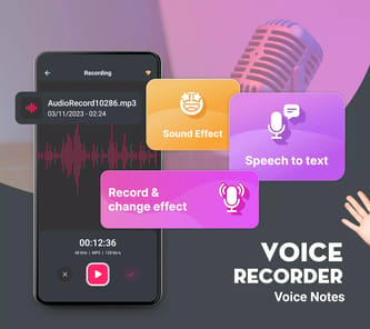 Voice Recorder: Voice Notes APK screenshot 1