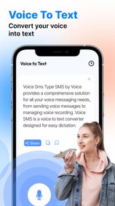 Voice SMS Typing: Translate AI APK screenshot 1