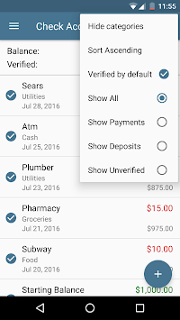 Volkron CheckBook APK screenshot 1 Volkron CheckBook APK screenshot 1