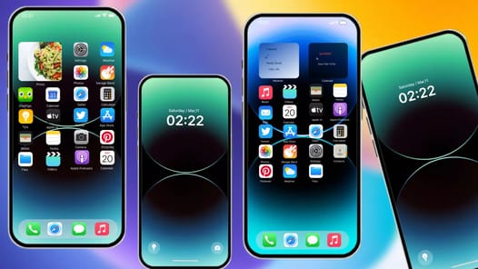 iPhone 14 Pro Max Launcher APK screenshot 1