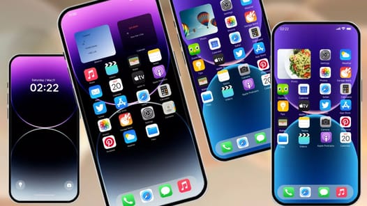 iPhone 14 Pro Max Launcher APK screenshot 1