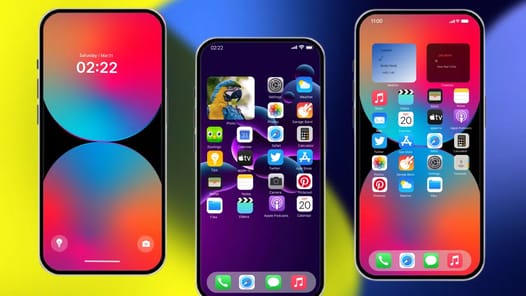 iPhone 14 Pro Max Launcher APK screenshot 1