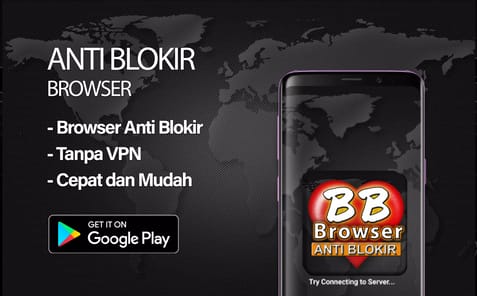 BF-Brokep Browser Anti Blokir APK screenshot 1