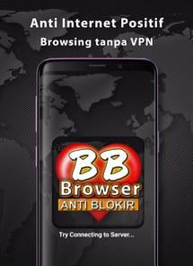 BF-Brokep Browser Anti Blokir APK screenshot 1