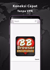 BF-Brokep Browser Anti Blokir APK screenshot 1