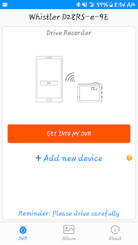 Whistler Dash Cam APK screenshot 1