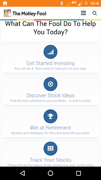 The Motley Fool APK screenshot 1