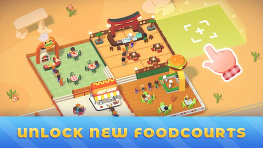 Idle Food Park Tycoon APK screenshot 1