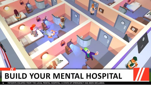 Idle Mental Hospital Tycoon APK screenshot 1