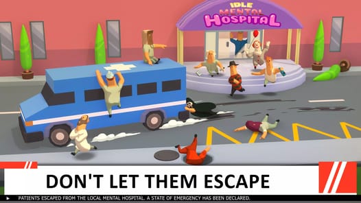 Idle Mental Hospital Tycoon APK screenshot 1