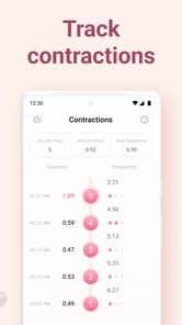 Contraction Timer & Counter APK screenshot 1