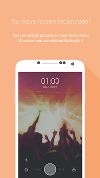 Mydol- Lockscreen, Virtual chat, Chat bot APK screenshot 1