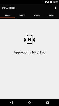 NFC Tools APK screenshot 1 NFC Tools APK screenshot 1